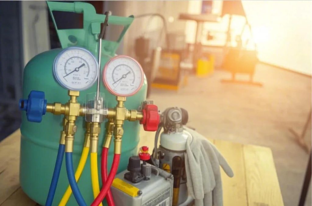تعبئة غاز التكييف